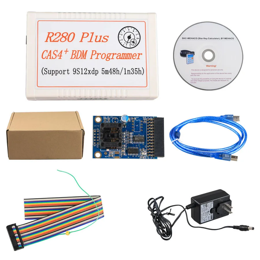 Программатор одометра CAS4 BDM R280 Plus с поддержкой CAS EWS4 EZS MC9S12XEP100 Chip (5M48H/1N35H)