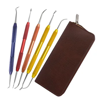 

5PCS Dental Lab Stainless Steel Kit Plaster Carving Tool Set