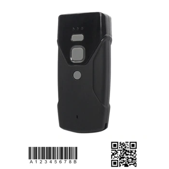 

Barcode Scanner Bluetooth+2.4G Wireless+USB Support 1D Barcode and QR Code for iPhone iPad Android Ios Window