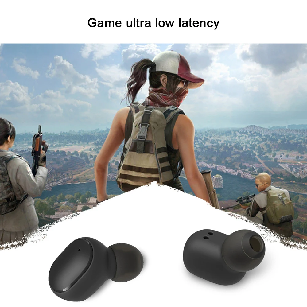 E6S TWS Wireless Bluetooth 5.0 Earphone A6s LED Display Headsets Waterproof Sport Earbuds Earphones Headset With Mic For XiaoMi