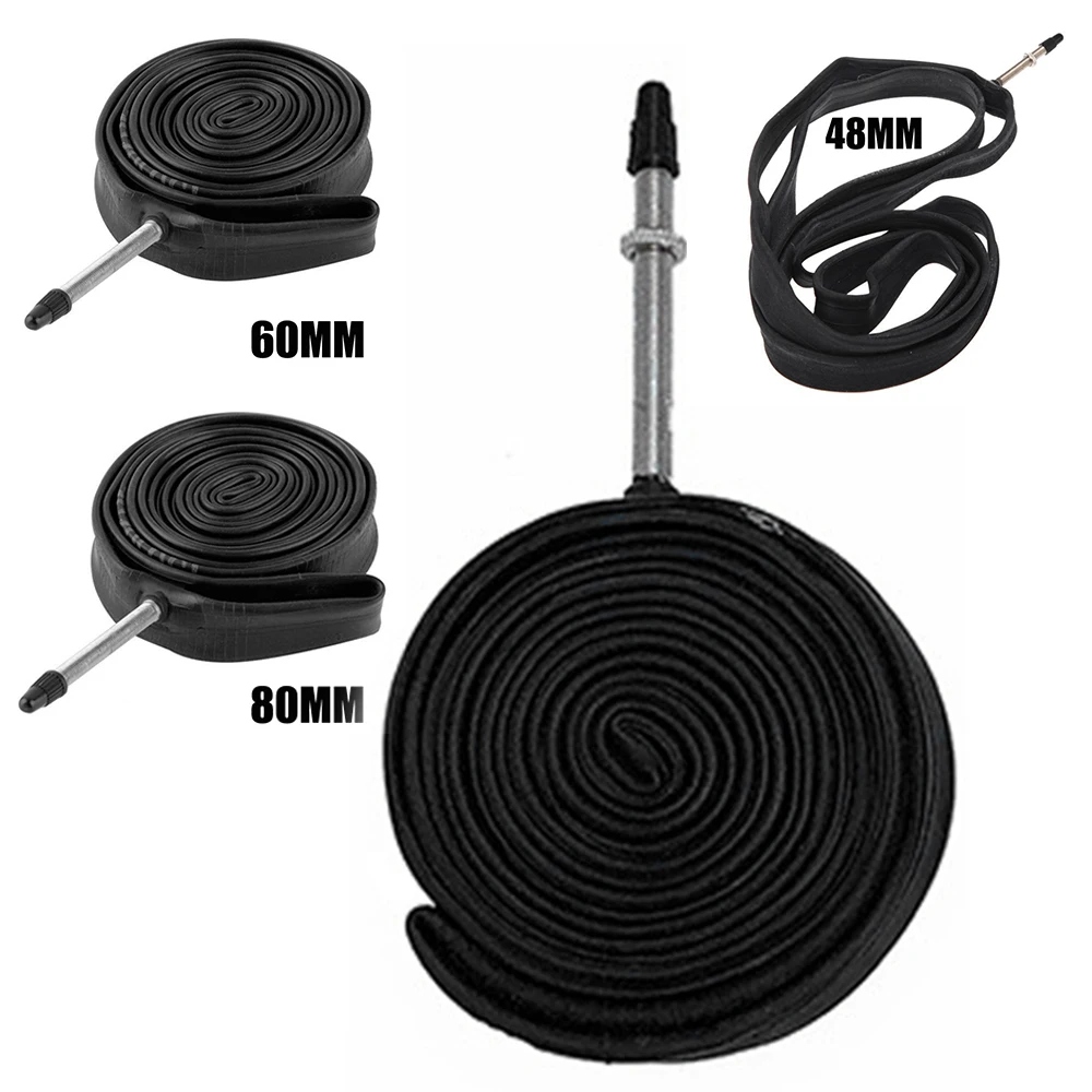 Велосипедная внутренняя труба MTB Road Bike Butyl Rubber 700X23C 48/60/80L шина колеса