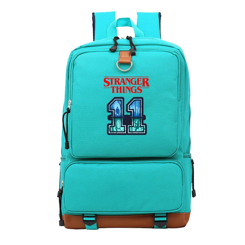 Рюкзак Mochila Stranger Things bolsa 10xl кожаный рюкзак розовый Sac Dos школьные сумки для девочек