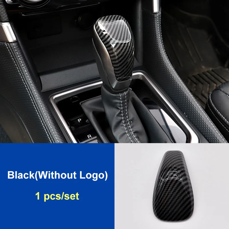 Real Carbon Fiber Inner Gear Shift Box Cover Trim Strips For Ford Mustang 15-18