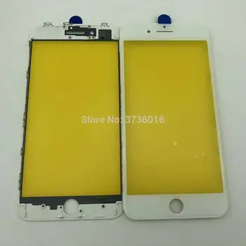 

oem quality cold press glass with frame for ip 8 plus lcd refurbish super tight frame with anti oil and fingerprint coating