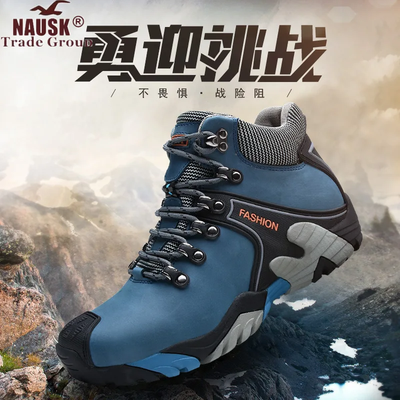 

Men Work Safety Boot Winter Work Shoes Warm Men Boots Steel Toe Anti-smashing Combat Tactical Military Ankle Boots Male Footwear