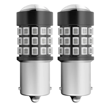 

2 Pcs 1156 Strobe Blinking Flashing Brake Light Bulb Safety Warning