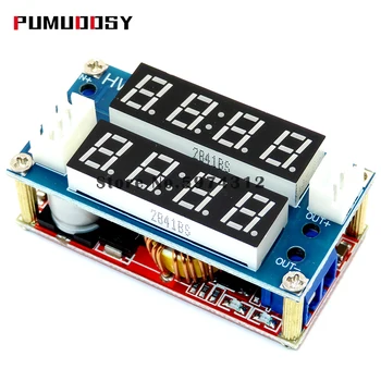 

2 in 1 XL4015 5A Adjustable Power CC/CV Step-down Charge Module LED Driver Voltmeter Ammeter Constant current constant voltage