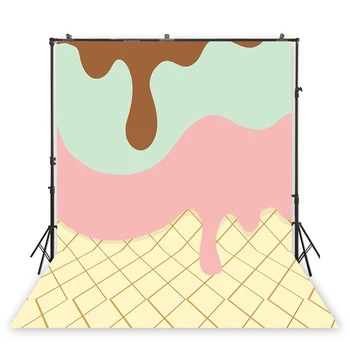 

HUAYI colorful cream back drop children birthday party back ground background for taking photos of baby shower xt-6818