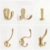 Pure Copper Hook Creative European Style Clothes Hook Door Wardrobe Shoe Cabinet Single Coat Hook Wall Hanging Wall Decoration 1