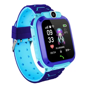 

Hot Sale Smart Watch GPS GSM Locator TouchScreen Tracking SOS Waterproof Bracelet for Kids