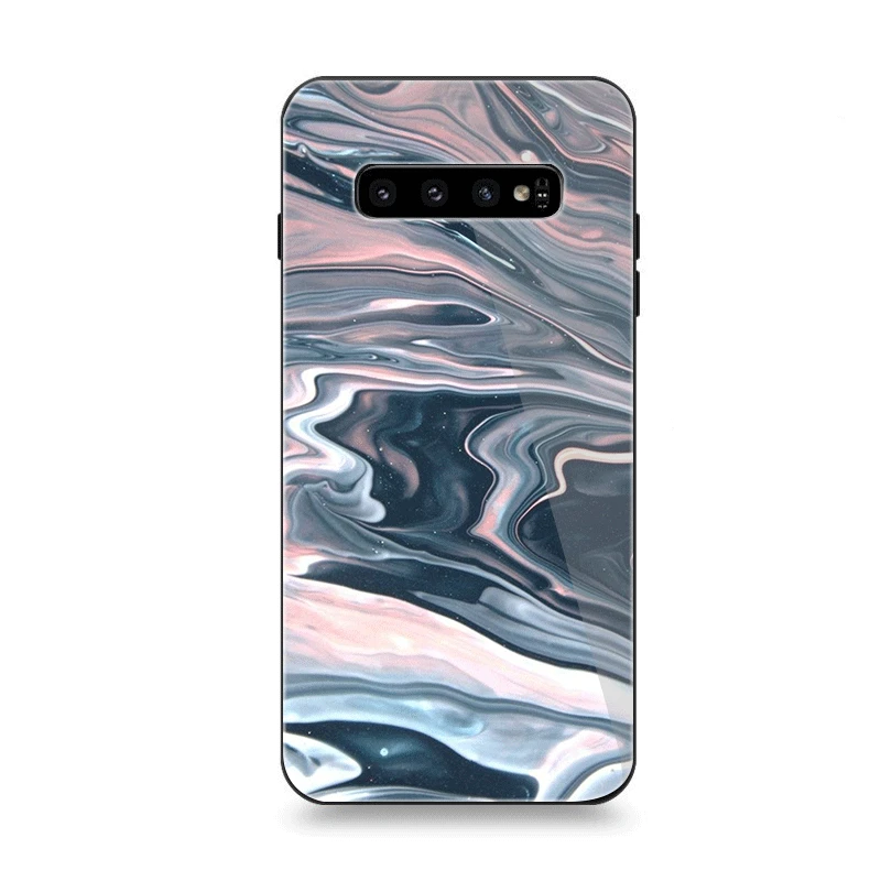 Мобильный чехол для телефона Стекло для samsung A10 A20 A30 A40 A50 A60 A70 S7 край S8 Plus Note 8 9 S10 Кот
