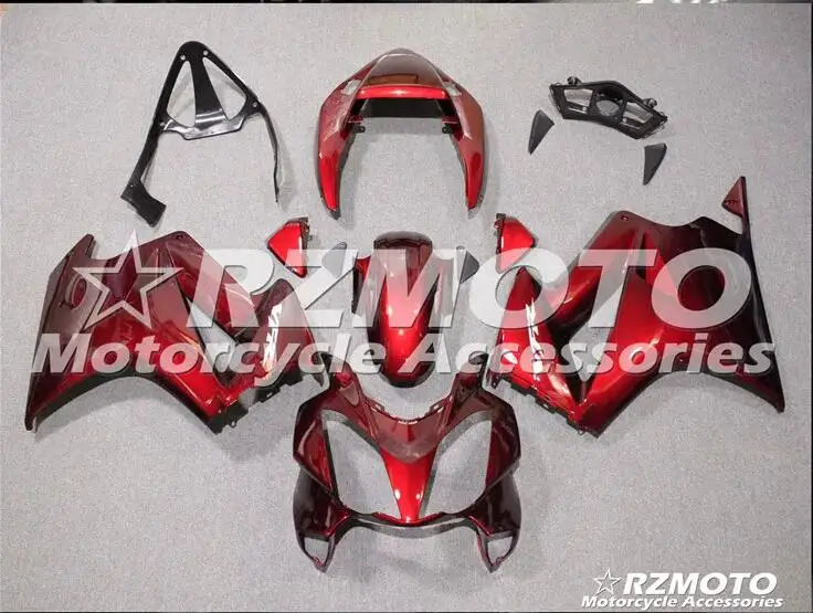 Мотоциклетный обтекатель abs комплект для Honda VFR800 2007 2008 2009 2010 2011 2012 корпусные детали пресс-форм красный Магазин № 0060