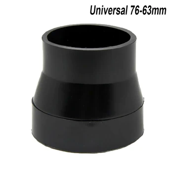 

Parts Air Intake Connector 1pc Black DIY Universal 76-63mm Car Air-Filter Pipe