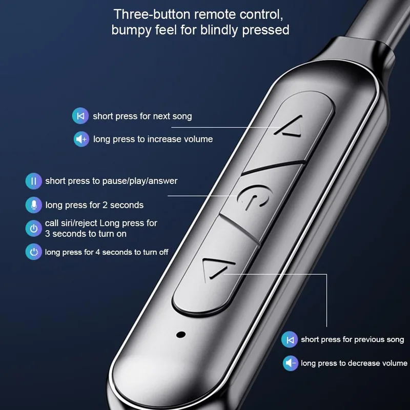 Wireless Bluetooth Headset Bluetooth 5 0 Sports Mini Earbuds with TF Card Slot HIFI Sound Quality Is Comfortable and Durable