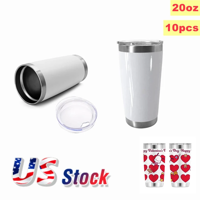 20 Oz Custom Thermos Stainless King Tumblers with 360 Degree Drink Lid