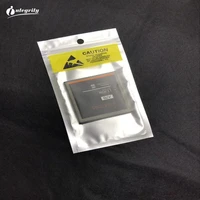 INTEGRITY 100pcs Various Size Self Sealing Anti-Static Shielding Plastic Bag Electronic Batteries Anti Static Storage Bags ESD 2