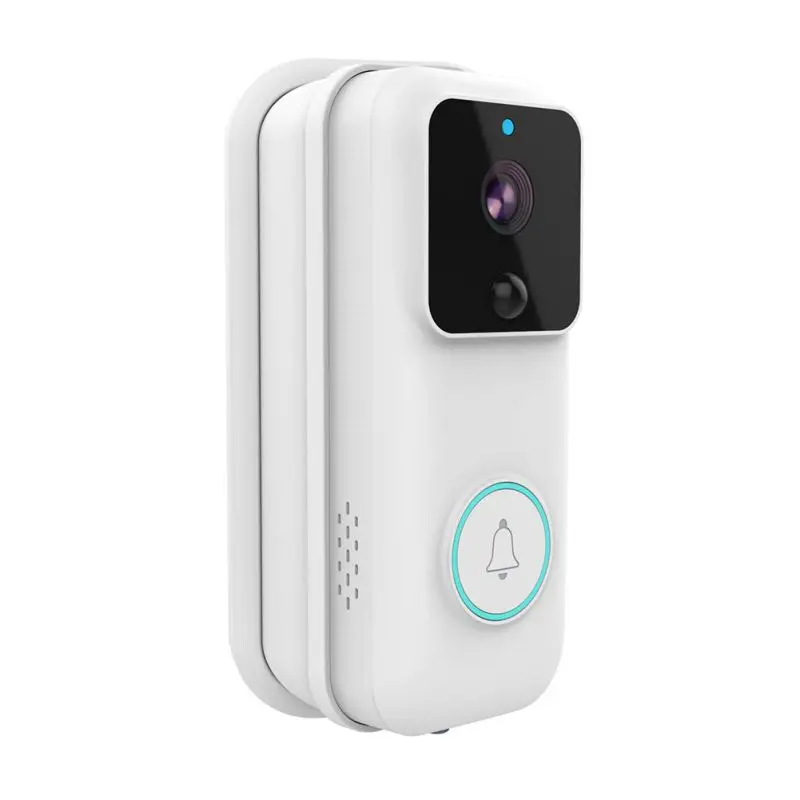 

Eshowee White HD 1080P WIFI Doorbell Smart Video Doorbell Visual Intercom IP Door Bell Cloud Storage Wireless Security Camera