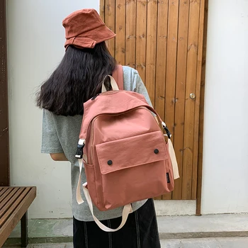 

HAVIT Large capacity Waterproof Nylon Women Backpack Female Travel Backpack Fashion schoolbag for Teenage girls Book Mochila