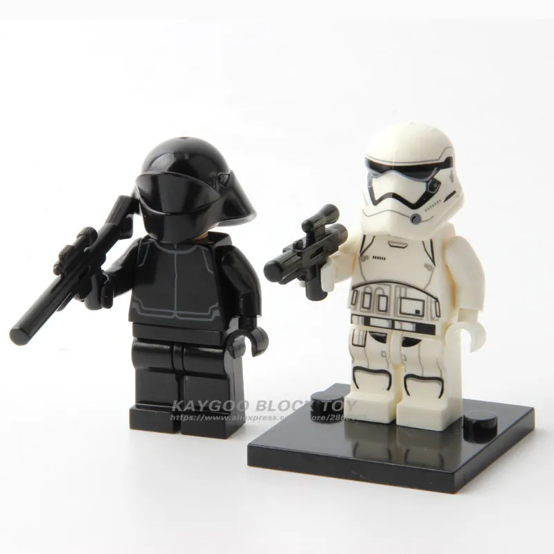 LegoINGl совместимые с legoINGl Звездные космические войны Пробуждение силы Phasma Kylo Ren Flame