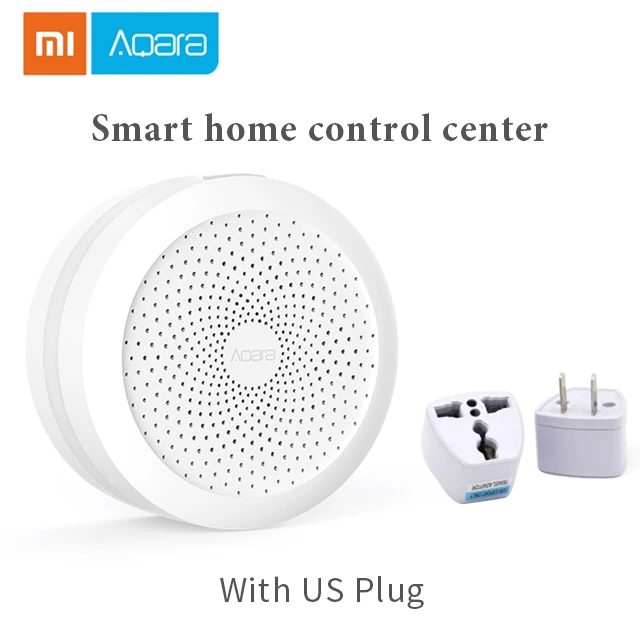 Aqara Hub US Xiao mi Aqara датчик температуры Hu mi dity интеллектуальный датчик давления воздуха для окружающей среды Zigbee беспроводное соединение mi Aqara концентратор - Цвет: Aqara Hub US