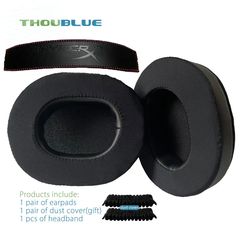 Premium Replacement Memory Foam Earpads - Enhanced Comfort Ear Pads by THOUBLUE