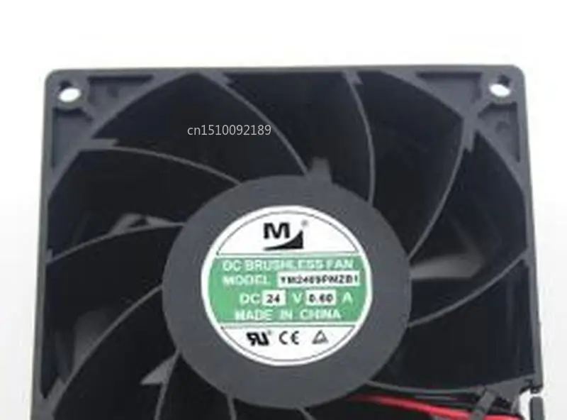Для вентилятора YM2409PMZB1 9038 9 см 24 В 0.60A вентилятор серверного ...