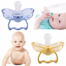 Chupete de silicona para recién nacido, chupete de silicona a prueba de polvo con cierre automático, chupete para la boca y el pezón