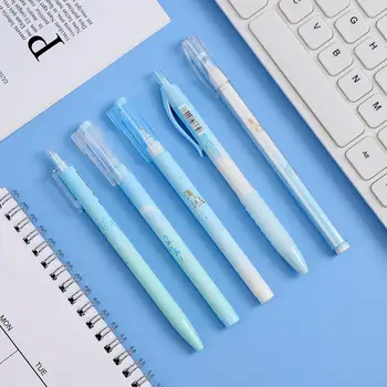 

5pcs/set Sea salt series 0.5mm Gel Pen black ink for writing press neutral pen Cute Office School Supplies Stationery