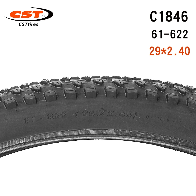 CST PATROL-Mountain Bike Tire, Wear-Resisting Bicycle Tyre, MTB, Cross-Country, 29Inch, 29*2.4, 61-622., 2.8 C1846