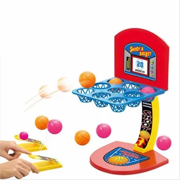 

Mini Basketball Shooting Game for Children's Desktop Shooting Marbles Table Games Parent-Child Interaction Fingertip Movement