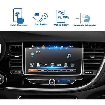 

For Buick Encore 2018-2019 8-Inch Car Navigation Screen Protector Tempered Glass Touch Screen Protector