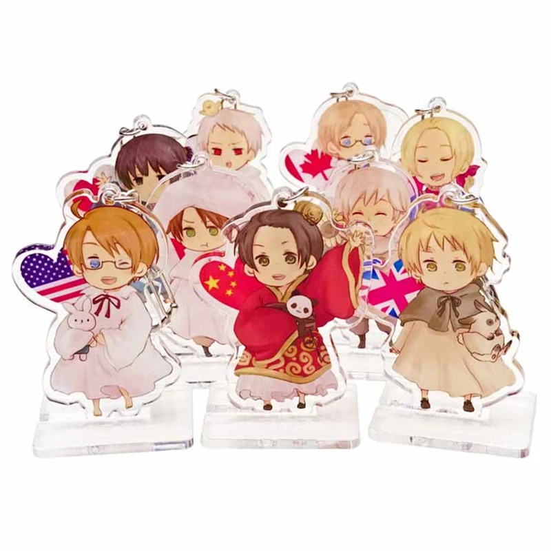 Japan-Anime-APH-Cartoon-Axis-Powers-Hetalia-Two-sided-Pattern-Acrylic-Stand-Figure-Keychain-Cos-Deco (1)