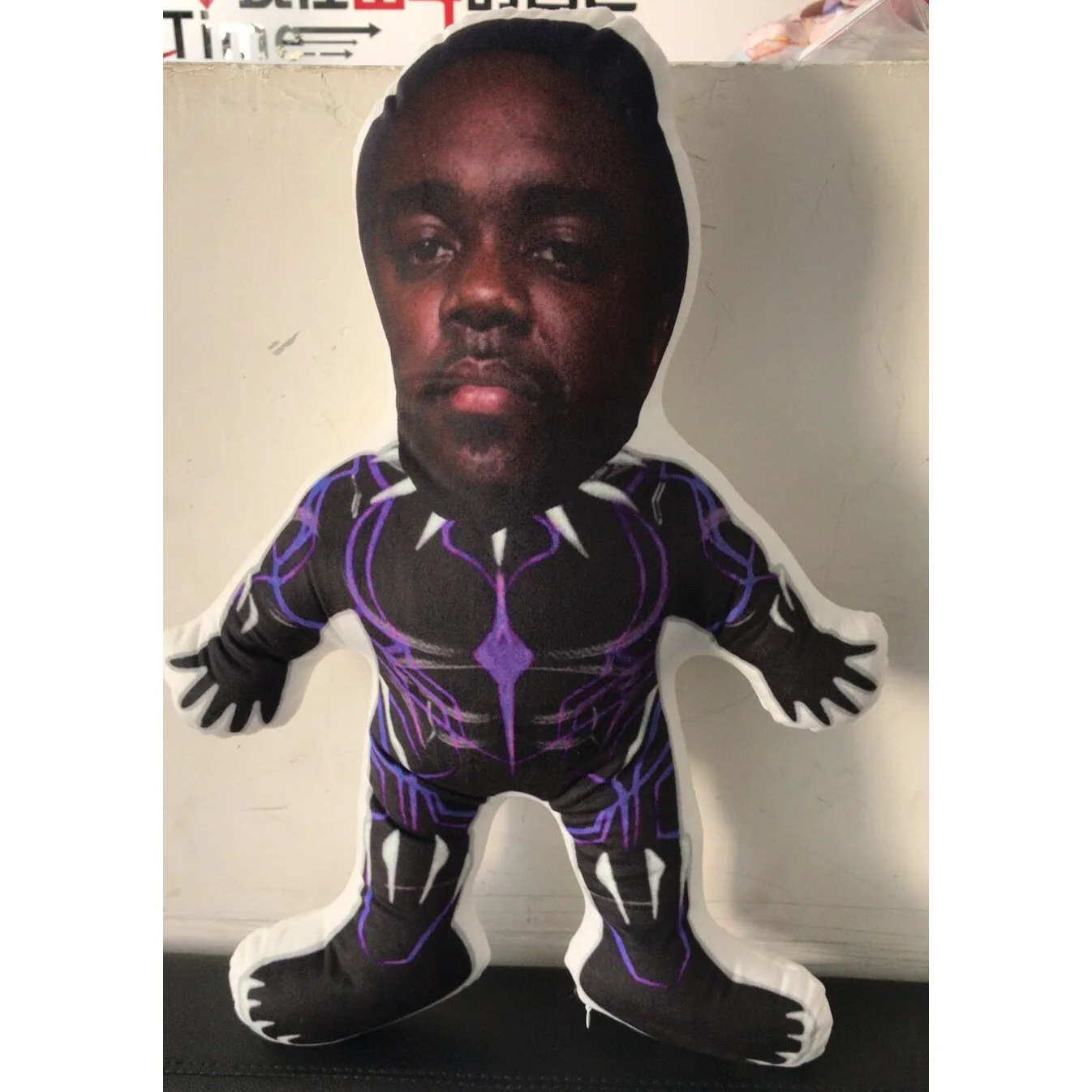 Custom Face Superhero Pillow