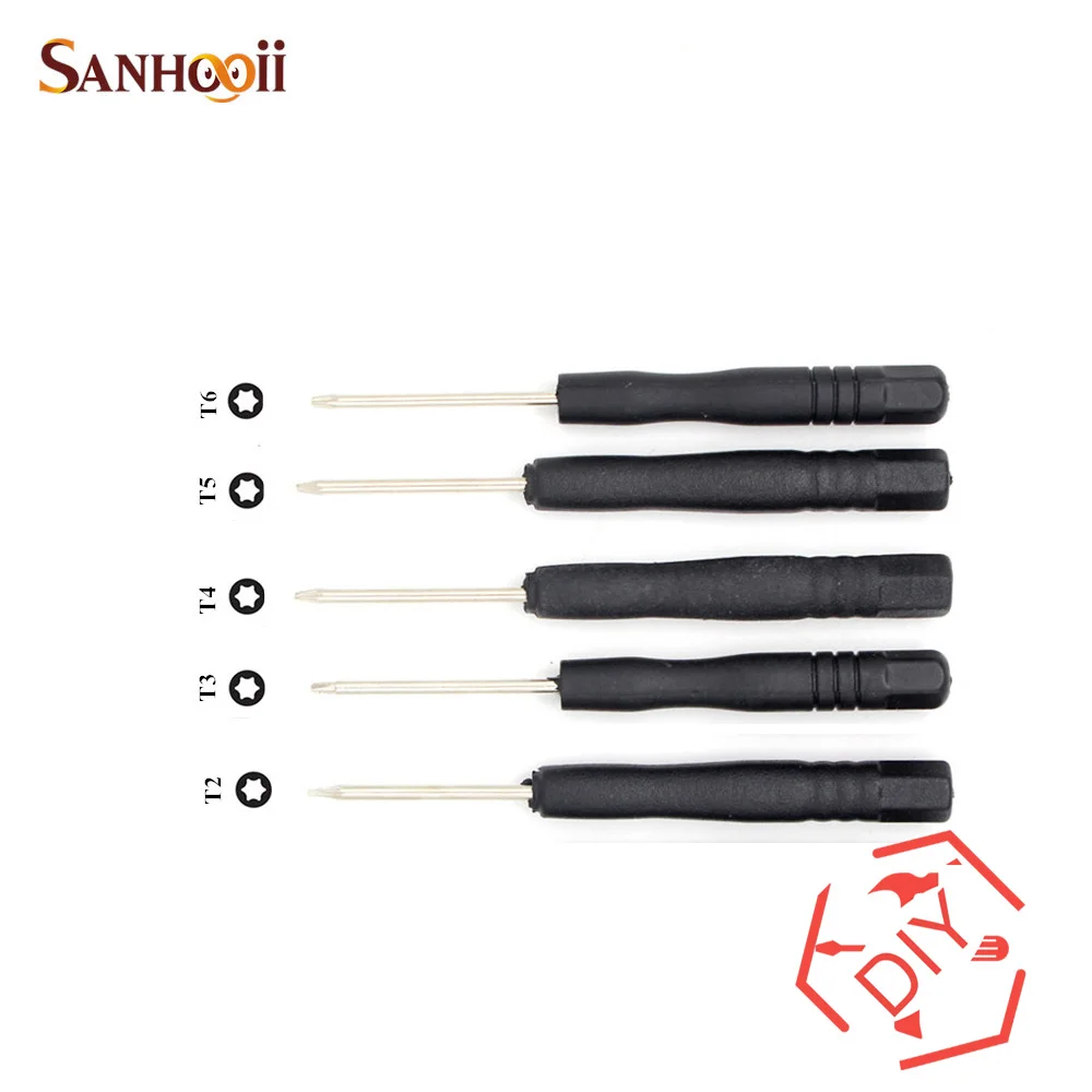SANHOOIIDIY1pcsminiBlackRepairOpeningToolsScrewdriversKitFor