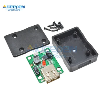 

5V-20V to 5V 2A Solar USB Charger Regulator For Solar Cell Panel Fold Cover/ Phone Charging Power Supply Module with Case