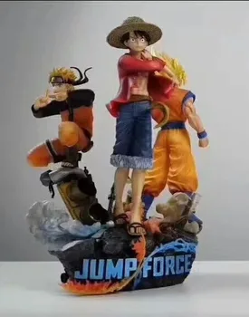 

JUMP Force Naruto One Piece Luffy Dragon Ball Gouku Luffy PVC Figure Model Toys