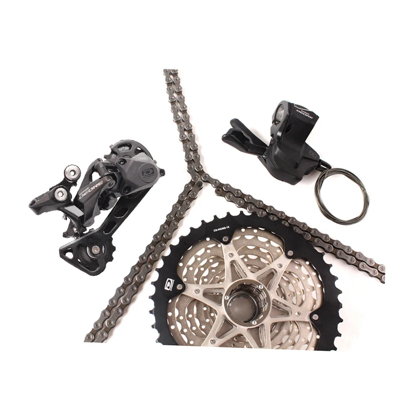

SHIMANO DEORE M6000 1x10 10 Speed 11-42T Groupset Contains Shifter Lever & Rear Dearilleur & Cassette & Chain