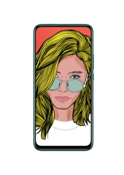 Перейти на Алиэкспресс и купить Huawei P smart Z 16,7 см (6,59 дюйм) 4 твёрдых Гб 64 твёрдых Гб зеленый гибридный двойной слот для sim-карты 4000 мАч