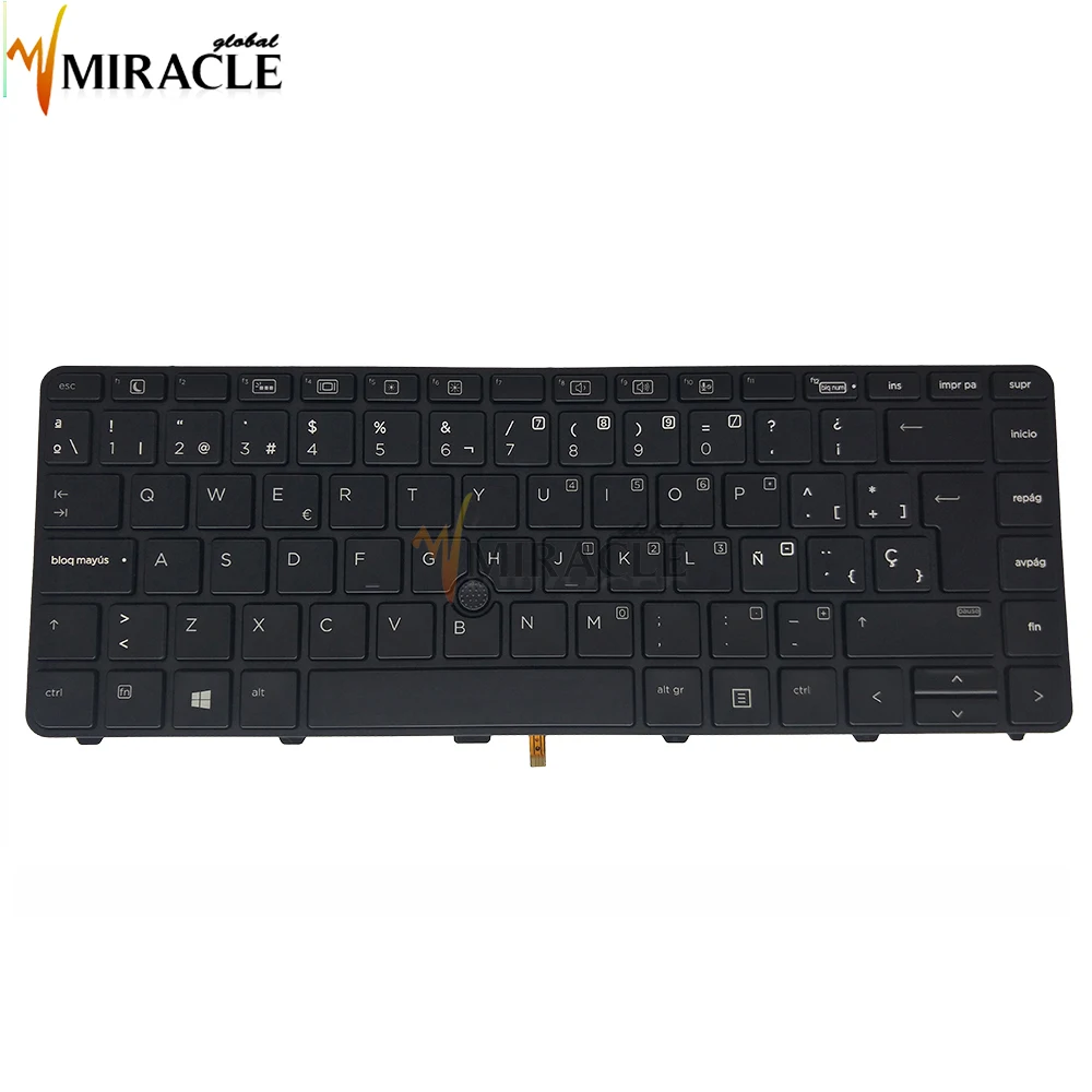 Клавиатура для HP ProBook 430 G3 G4 440 445 SP Spanish LA 822338-BG1 SG-81510-2XA черный с подсветкой |