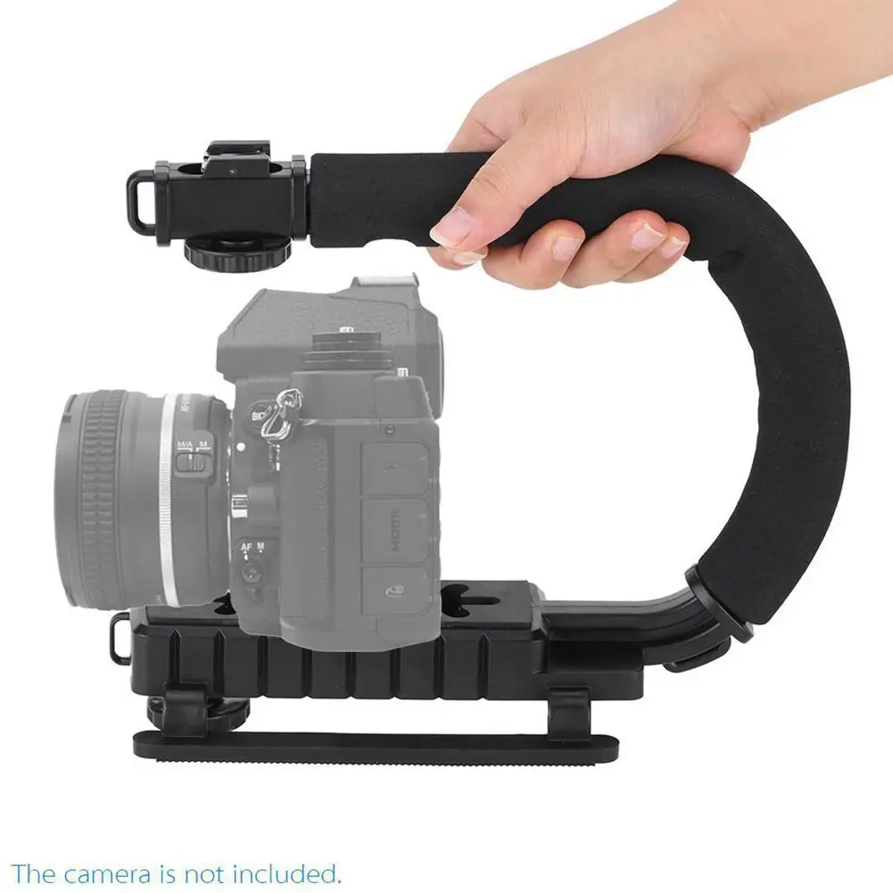 TWISTER. CK Стабилизатор камеры u-типа Ручной Стабилизатор для съемки DSLR Стабилизатор Горячий башмак сверху