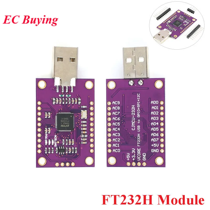 Modulo CJMCU FT232H – Convertitore USB To UART / I2C / SPI / JTAG Per Maker E Professionisti