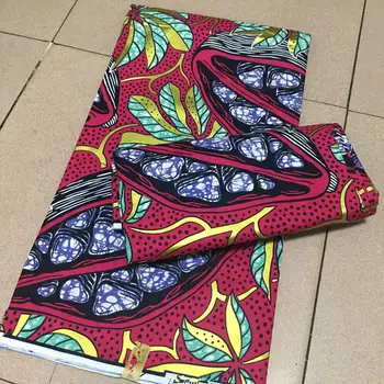 

Veritable Golden African Wax Prints Ankara Fabric Ghana 100% Cotton African Fabric Real Nigeria Wax Fabric 6yards