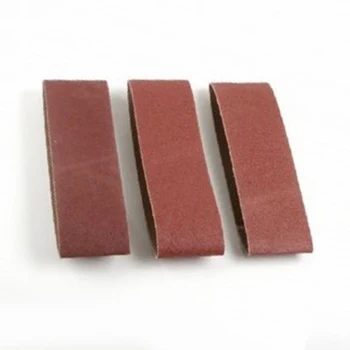 

3pcs Aluminum Oxide Sanding Belts Grinding Polishing Wooden Paint Plastic Surfaces Abrasive Polisher Tools