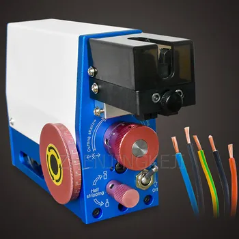 Price Inductive Pneumatic Stripping Machine Equipment Semi-Automatic Small Multi-Core Electronic Wire Wiring Harness Peeling Tools