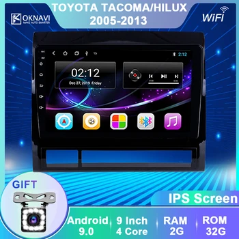 

OKNAVI 2 Din Android 9.0 For TOYOTA TACOMA/HILUX 2005-2013 Car Radio Multimedia Video Player GPS Naviagtion Support the Wifi SWC