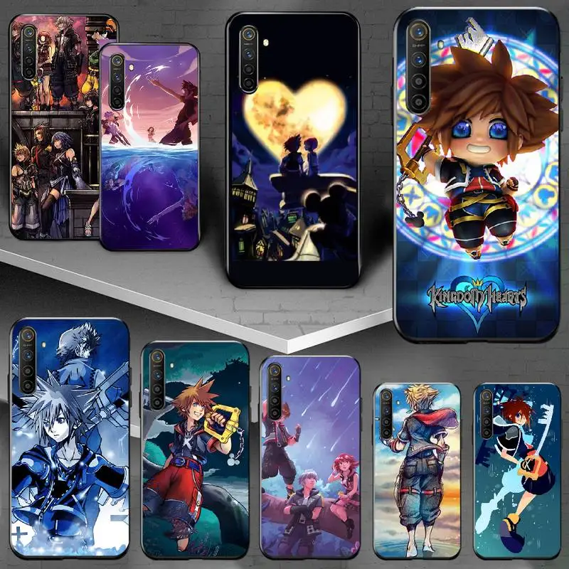 Мягкий силиконовый чехол для телефона из ТПУ PENGHUWAN Anime Kingdom Hearts OPPO Realme 5 3 2 Pro F7 F9 F11 F3