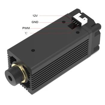 

Engraving Module Tube 450nm High Power Etcher Replacement Parts for DIY Woodworking QJS Shop