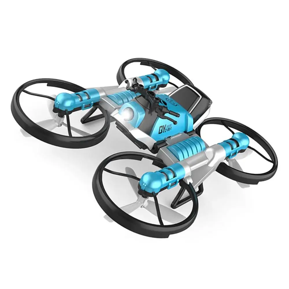 regular remote WiFi FPV RC Дрон мотоцикл 2 в 1 складной вертолет RC Квадрокоптер мотоцикл Дрон - Цвет: regular remote