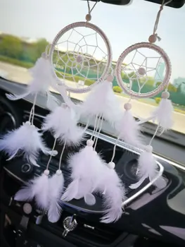 

Creative-Dreamcatcher Car Pendant Car Feather Charm New Style Car Rear View Mirror Pendant