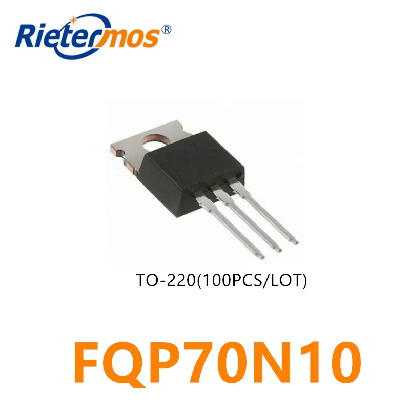 100PCS FQP70N10 70N10 TO220 MADE IN CHINA | Электроника